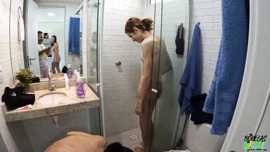 Behind the scenes of the lesbian doll with his wife - Anna and - 4 image