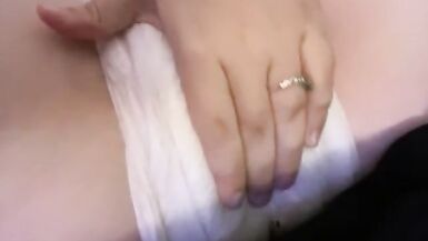 Desperately wetting diaper and getting wet - 4 image