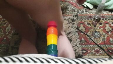 Sissy fuck big ass ride dildo - 4 image