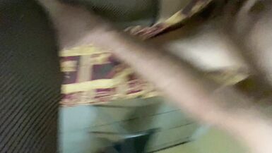 TS Mistresss Seduces Mature Muscle Slave & cums in his Mouth. - 7 image