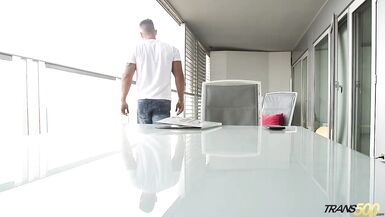 Nicolly Nogueira's Big Booty Rides Hard Cock - 2 image