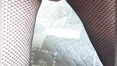 18 Gay Anal Penetration Dildo Bodystocking Chubby Shaved Big Ass Small Penis Gape - 8 image