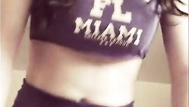 Football girl catches you in girls dressing room and fucks you with her two dicks - 4 image