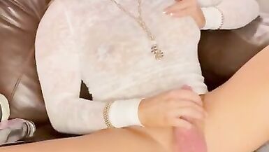 Trans smoking masturbating - 10 image