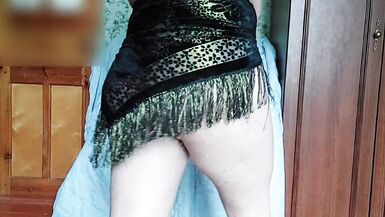 Booty Sexy Solo Striptease Shemale Dancd White Body Sexy Show Kitty - 14 image