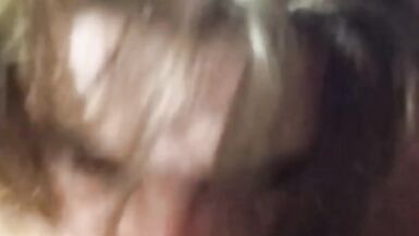 Slutty femboy gets facefucked by BBC daddy - 10 image