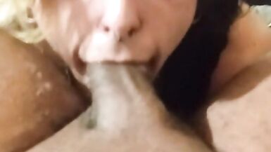 Slutty femboy gets facefucked by BBC daddy - 12 image