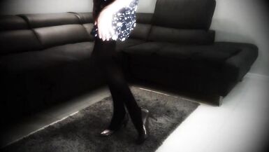 Cute Dress & Couch Sex - 2 image