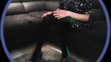 Cute Dress & Couch Sex - 4 image