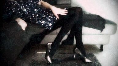 Cute Dress & Couch Sex - 5 image