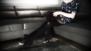 Cute Dress & Couch Sex - 6 image