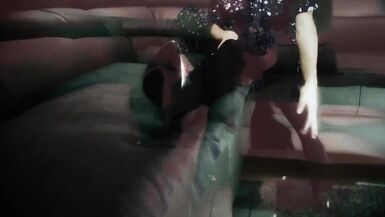 Cute Dress & Couch Sex - 7 image