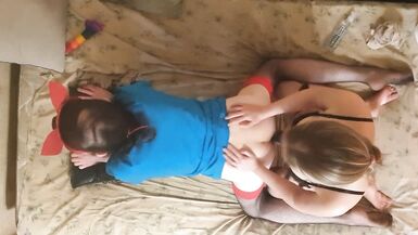 Sissy gets fucked dildo anal toy strap - 9 image