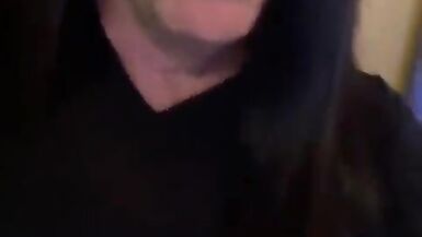 Dee-Sire able Assets in Sheer Black Silky Lingerie - 14 image