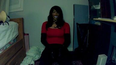 Forever Smiles Pt7! Locked in female mask a Jane feels her tight body! But who is she this time!? - 1 image