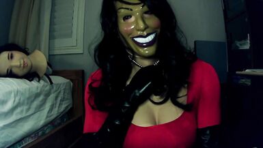 Forever Smiles Pt7! Locked in female mask a Jane feels her tight body! But who is she this time!? - 3 image