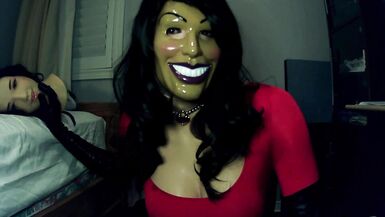 Forever Smiles Pt7! Locked in female mask a Jane feels her tight body! But who is she this time!? - 4 image