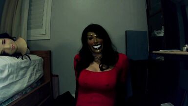 Forever Smiles Pt7! Locked in female mask a Jane feels her tight body! But who is she this time!? - 5 image