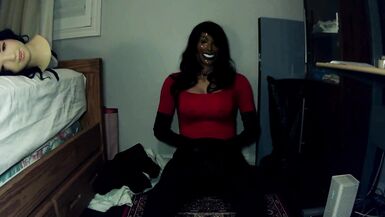 Forever Smiles Pt7! Locked in female mask a Jane feels her tight body! But who is she this time!? - 6 image