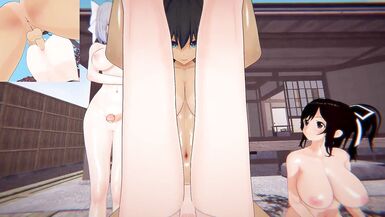 Senran Kagura - Futas Asuka Yumi Homura | Male taker POV - 13 image