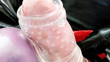 Erika Oak's Rubber Cum - 1 image