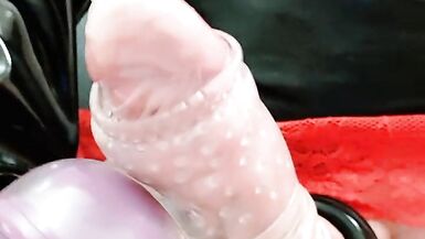 Erika Oak's Rubber Cum - 15 image