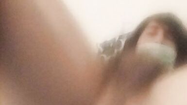 Ellie dildos her juicy ass for first time! - 14 image