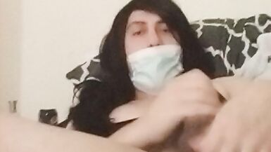 Ellie dildos her juicy ass for first time! - 3 image