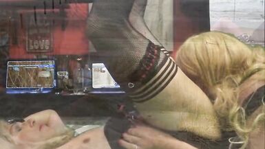 Mrs Samantha Rimmed by her slave tgirl Marina - 4 image