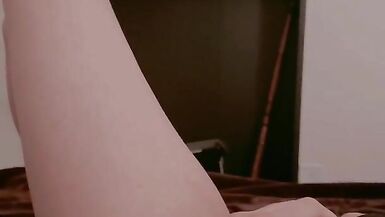 POV Trans Girl Cums From Anal Vibrator - 5 image