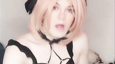 femboy masturbating and being cute - 7 image