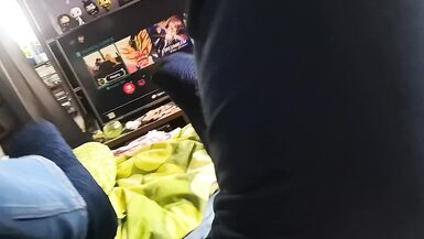 My first time being filmed! Solo playtime tease - 15 image