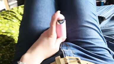 My first time being filmed! Solo playtime tease - 7 image