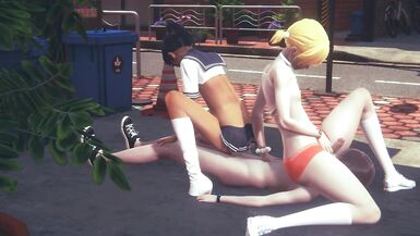 Yaoi Femboy - Simon fucked and in a threesome - 12 image