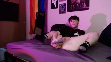 emo trans guy cums hard - 11 image