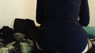 Thicc Trap in Tunic Fucks Bad Dragon Flint - 3 image