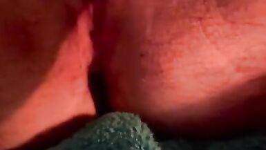 FTM trans man getting fucked with dildo until shaking orgasm and moaning - 2 image