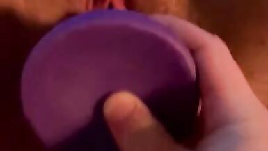 FTM trans man getting fucked with dildo until shaking orgasm and moaning - 5 image