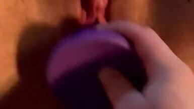 FTM trans man getting fucked with dildo until shaking orgasm and moaning - 6 image