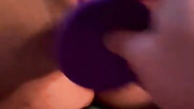 FTM trans man getting fucked with dildo until shaking orgasm and moaning - 7 image