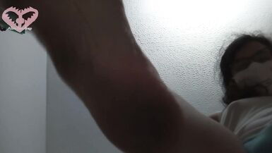 POV: Trans Girl Steps on Your face and Makes you Lick her Very Dirty Feets - 6 image