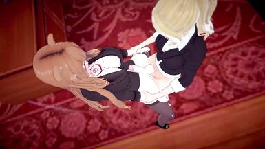 Office Busty Futas - Futa Samus x Futa Raphtalia 2 - 12 image