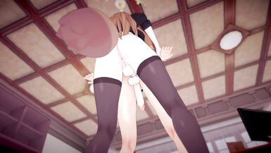 Office Busty Futas - Futa Samus x Futa Raphtalia 2 - 13 image