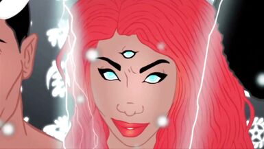 Sexy Tranny's Rayalla jerks her big dick, Miah bouncer her bubblebutt in the Backalley - 13 image