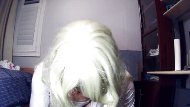 Reni's Dream 7! Trying to unmask from female mask Reni! - 4 image