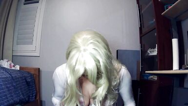 Reni's Dream 7! Trying to unmask from female mask Reni! - 6 image