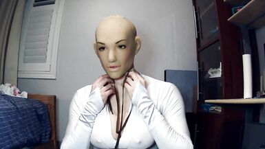 Reni's Dream 7! Trying to unmask from female mask Reni! - 7 image