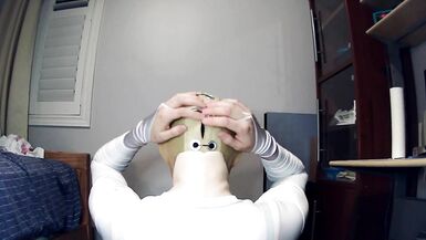 Reni's Dream 7! Trying to unmask from female mask Reni! - 8 image