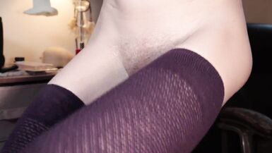 Voyeuristic Nude Workout & Post Workout Cum With My New Toy! - 5 image