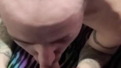 Sissy slut sucks cock and gets used like a bitch - 6 image